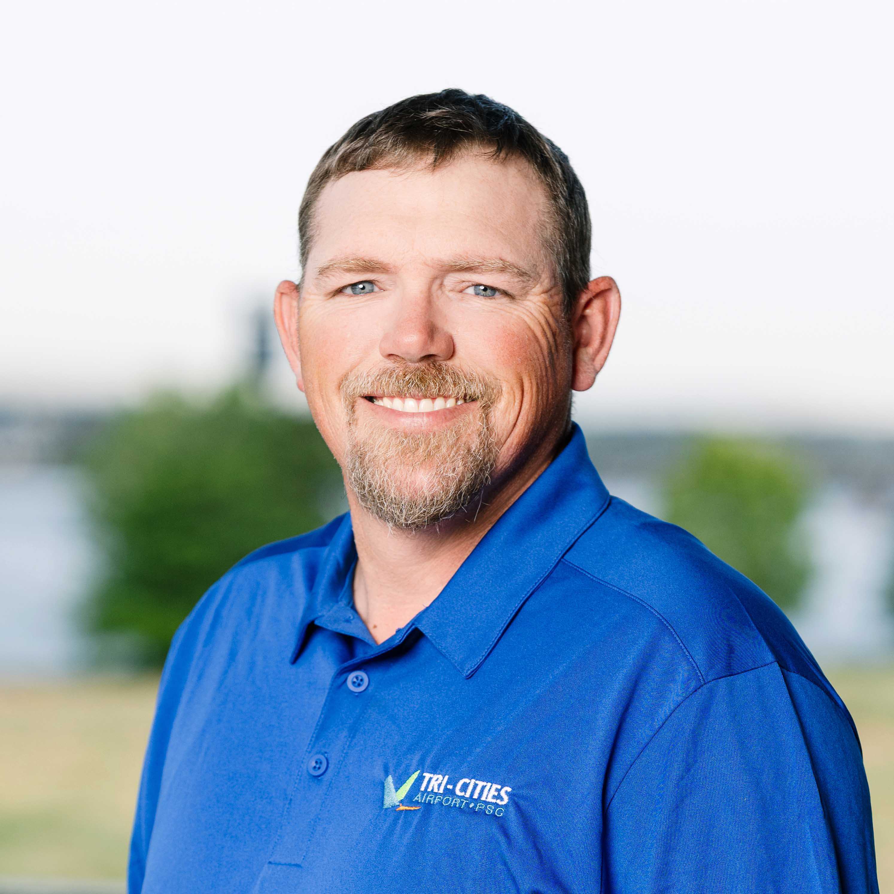 Photo of Facilities Manager Brandon Hargroves